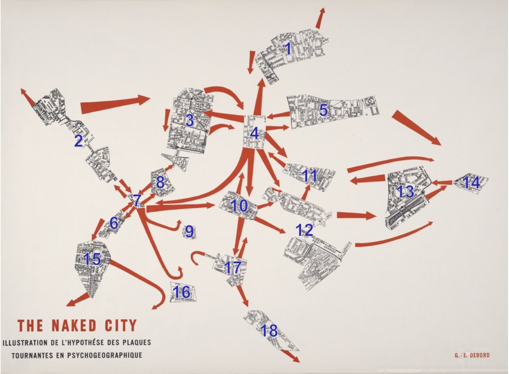 Een dérive door de stad